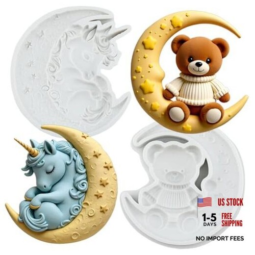 Stampo silicone unicorni - stampo,