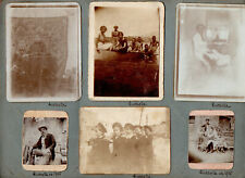 KORCULA CURZOLA -CROAZIA - 9 FOTO ANTICHE 1905/18 SU  CARTONCINO- ISTRIA