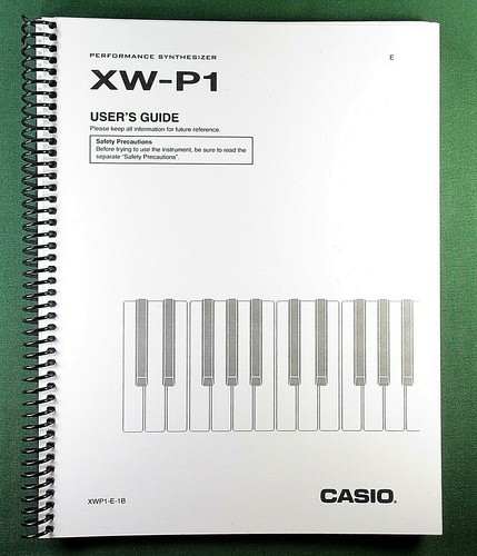 Casio manuale - xw-p1,