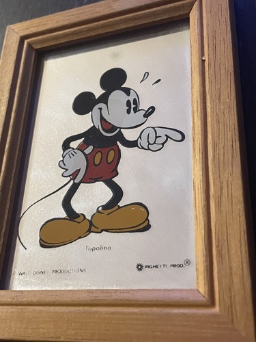 Quadretto specchio topolino - specchio,
