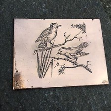 Incisione Su Lastra Di Rame Matrice Per Stampa