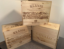3 pezzi Cassetta per vino in