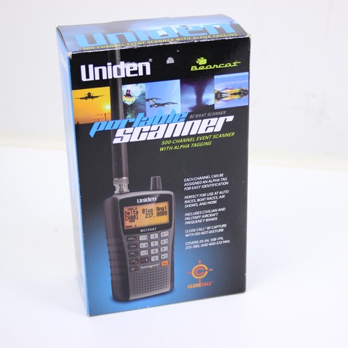 Uniden bc125at scanner - bc125at,