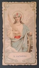 C6 ANTICO santino  Holy Card