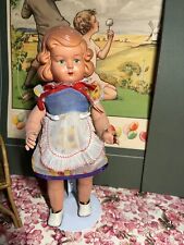 Antica e rara bambola Kiki in celluloide cm 26 con scatola originale