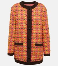 Giacca Gucci in tweed lamé