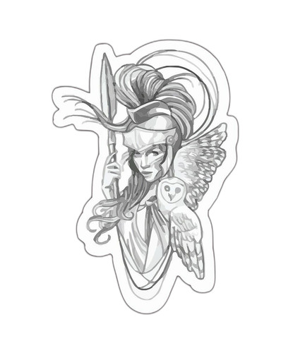 Adesivo decalcomania athena - adesivo,