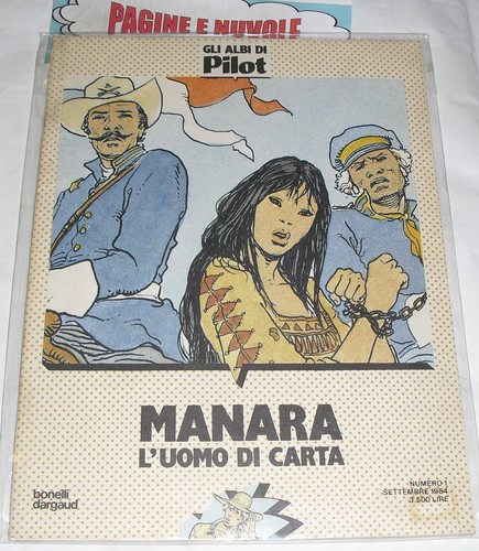 Manara uomo carta gli - manara, l'uomo