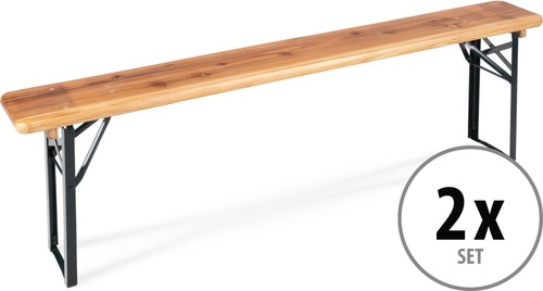 Panchina giardino legno - 2x,