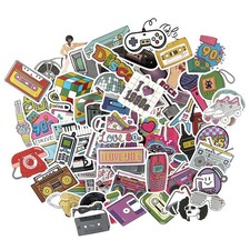 Adesivi scrapbooking anni - , 80
