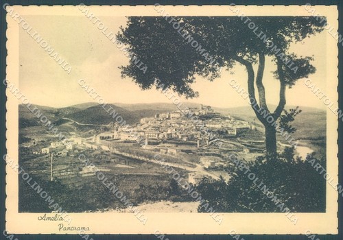 Terni amelia cartolina - amelia,