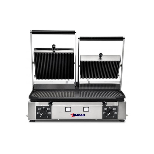 Omcan usa 11378 griglia panini - usa,