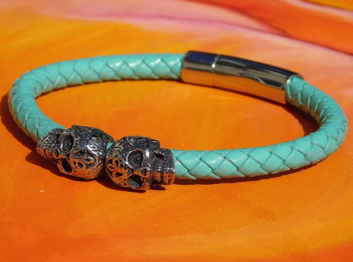 Bracciale turchese doppio