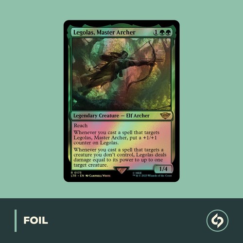 Mtg legolas maestro - maestro, arciere