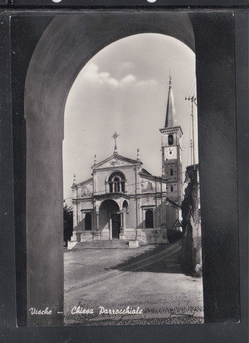 Cartolina vische chiesa - vische,