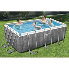 Set Piscina Rettangolare Power