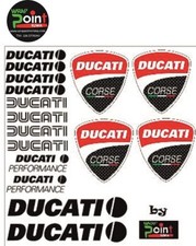 Adesivi stickers ducati - adesivi, corse