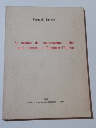 Pasquale tignola necessarium - pasquale,