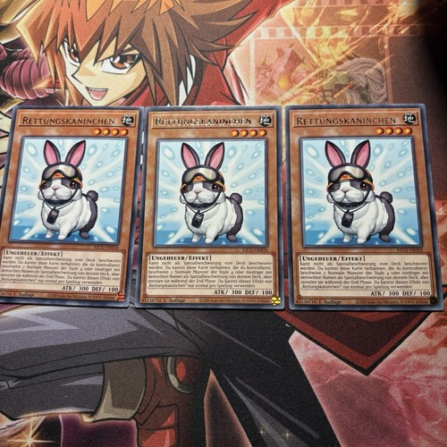 Yugioh playset conigli - yugioh!, 3x