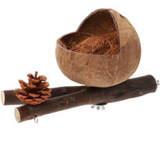 Trespolo in piedi per , ramo in legno naturale, supporto per