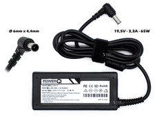 Alimentatore PowerQ per SONY 65W 19,5V 3,3A (6x4,4)mm VGP-AC19V35 VGP-AC19V36 
