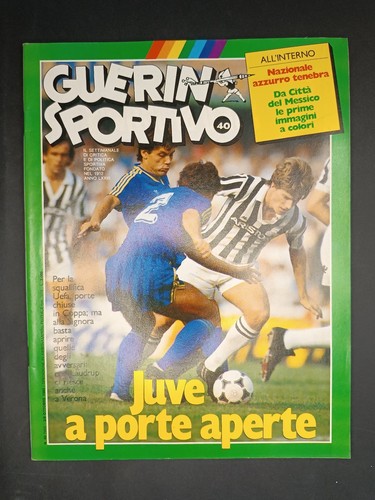 Rivista guerin sportivo juve - guerin,