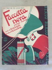 FACCETTA NERA SPARTITO LA