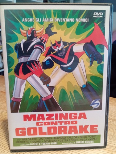 Mazinga contro goldrake dvd - mazinga,