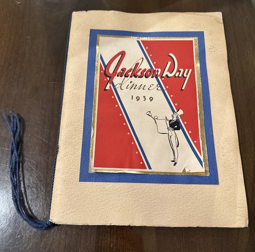 Jackson day dinner 1939 - jackson,