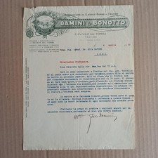 1928 Damini & Bonotto Produzione Burro Cavaso Del Tomba Treviso Lettera L062