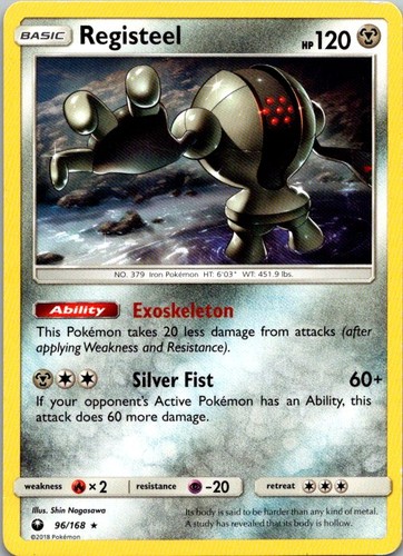 Registeel 168 rare - 96/168,