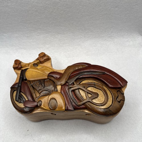 Carved motorcycle wooden - carved,