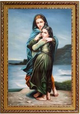 Quadro olio ragazza, la
