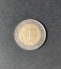 2 EURO MONETA 2015 RARA SLOVENSKO