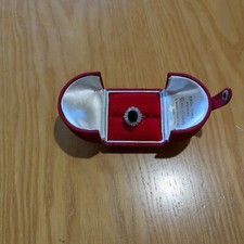 Anello oro bianco 18 carati, brillanti e zaffiro 