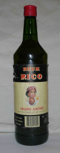 Bouteille ancien rhum - bouteille,