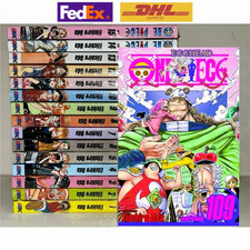 One Piece Manga Inglese di Eiichiro Oda (Lotto di 10): Vol 1 - Vol 109