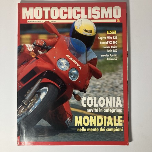 Rivista motociclismo settembre - rivista,