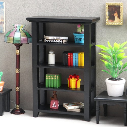 Libreria nera miniatura - in,