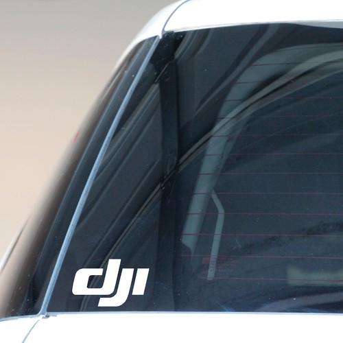 Dji logo decalcomania - logo, drone