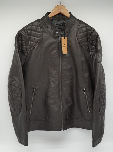 Belstaff giacca pelle uomo - giacca,