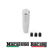 Pomello Cambio Universale, Pomello Tuning in Lega Di Alluminio Silver da 13cm
