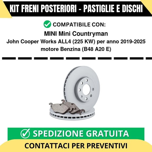 Kit freni posteriori mini - posteriori,