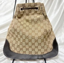 GUCCI GG Zaino Coulisse Pelle