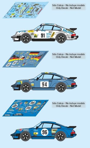 Decals porsche 930 - decals,