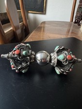 Antico Vajra Tibetano Argento
