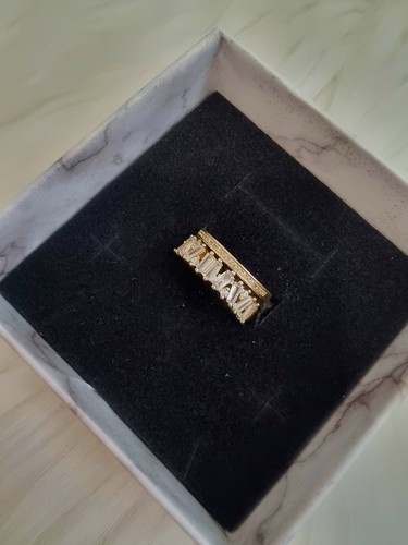 Anello elegante baguette - , e
