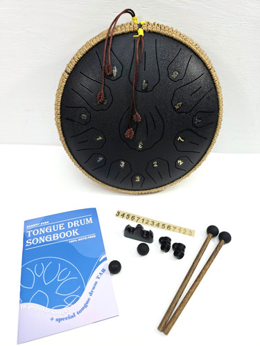 Steel tongue drum 13 - steel,