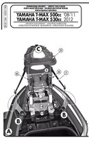 Sr2013 givi attacco bauletto - attacco,