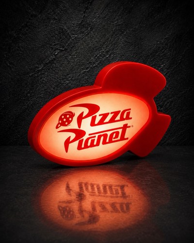 Scatola luminosa led - scatola, pizza